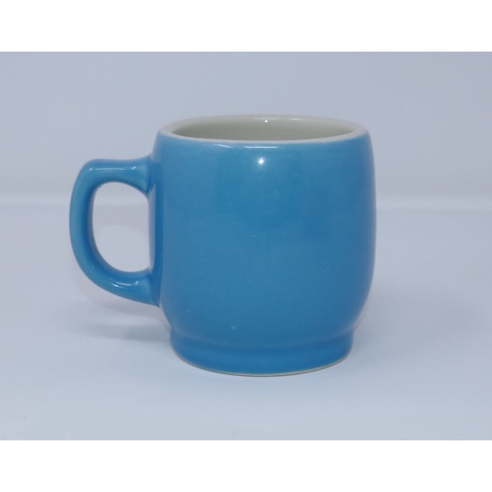 Bel-Terr China Restaurant Ware Turquoise-Blue Cup Mug